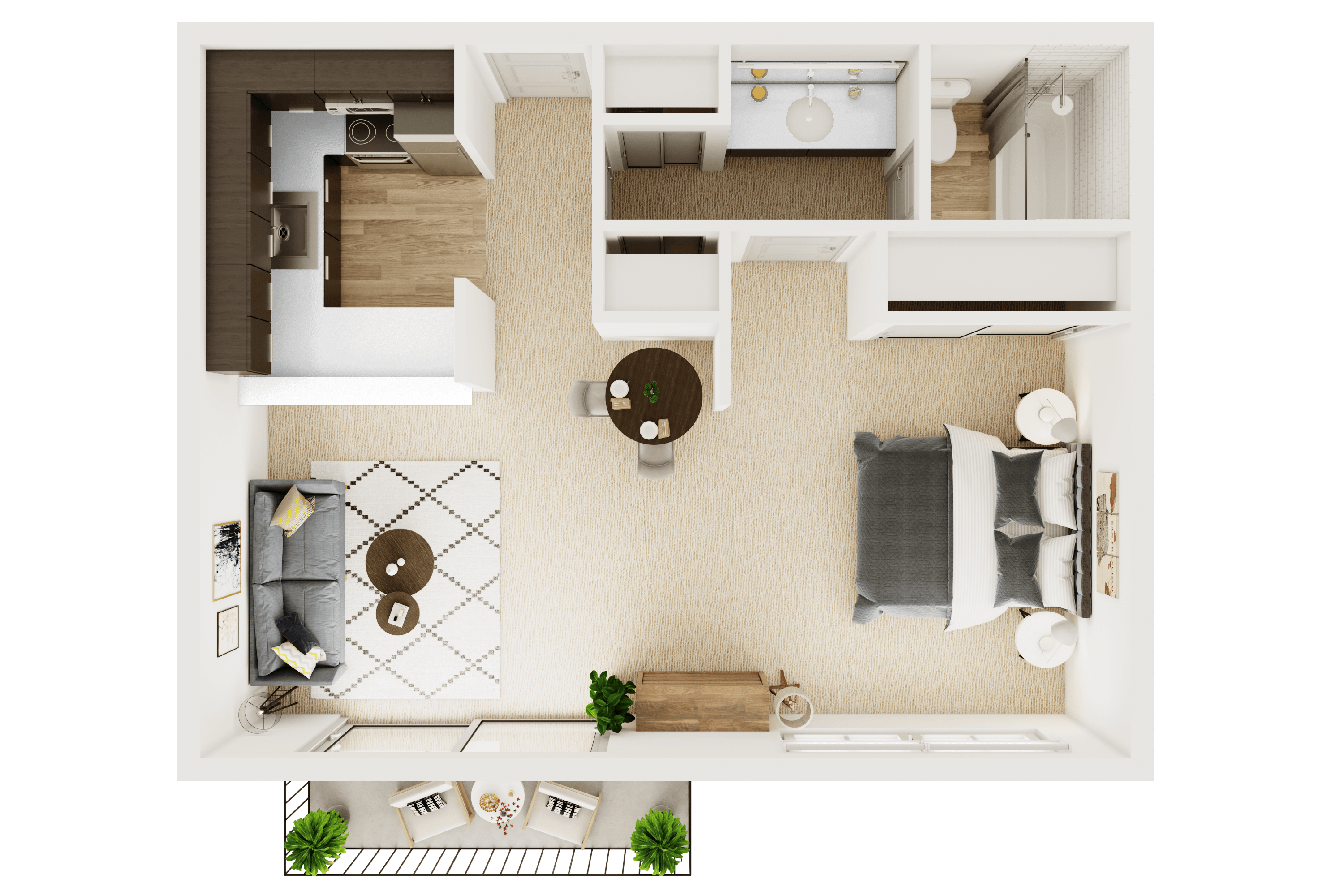 Studio 3003 3003 floor plan