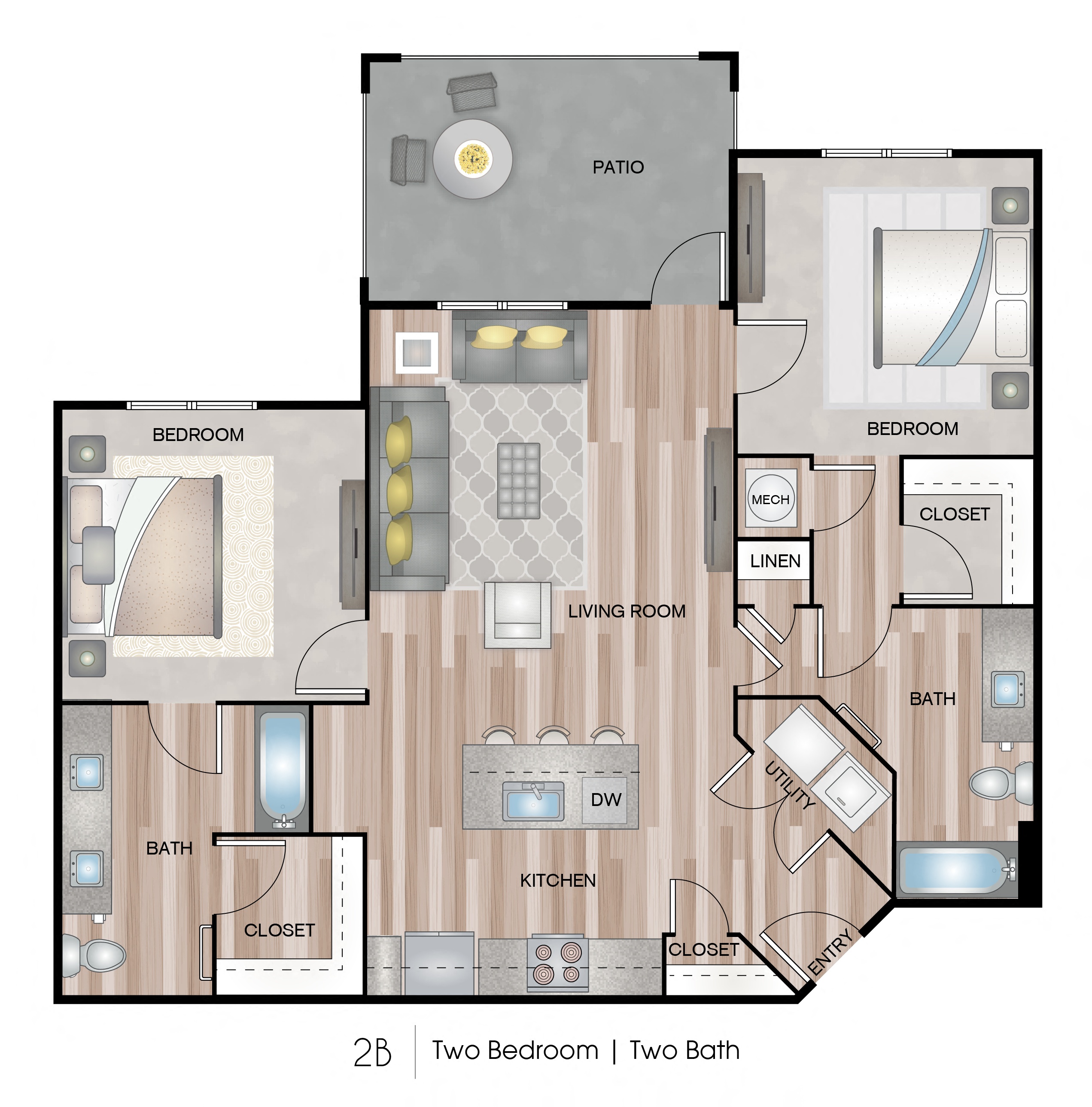 2B 1033 1021 floor plan