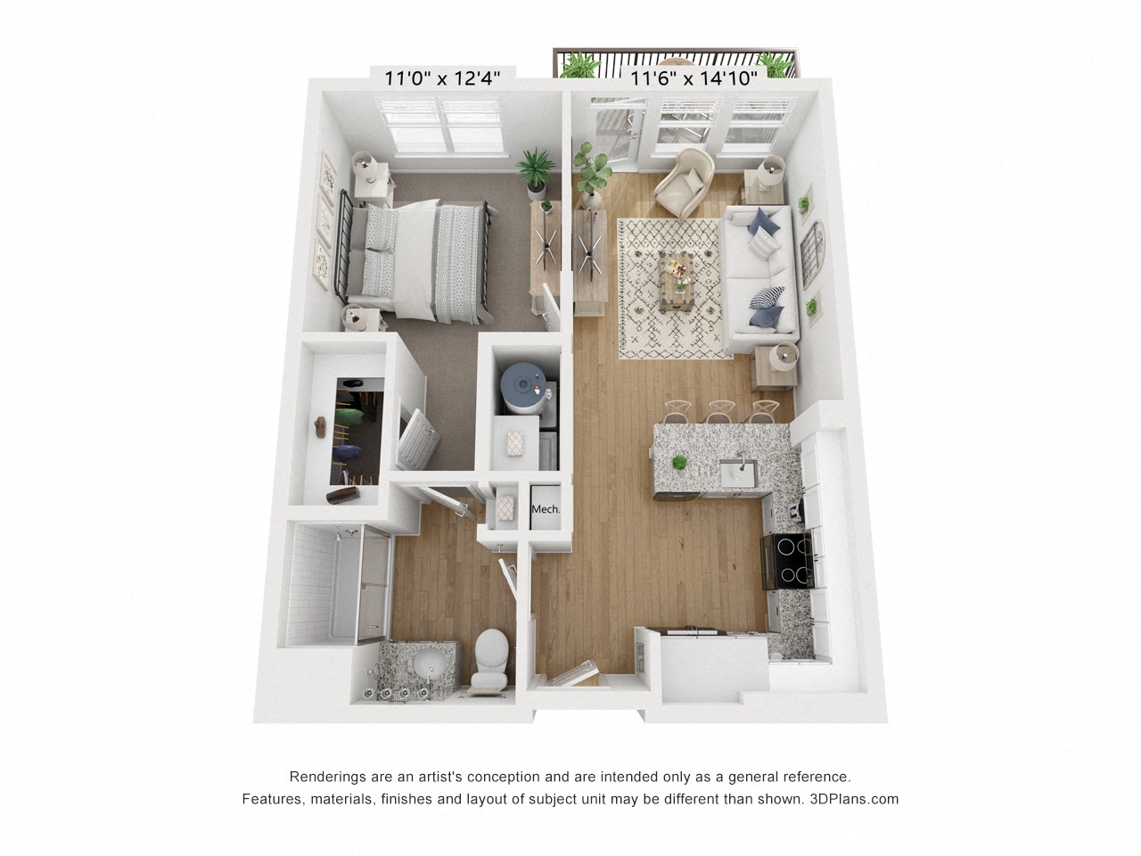 A1 - Amber 3309 3309 floor plan