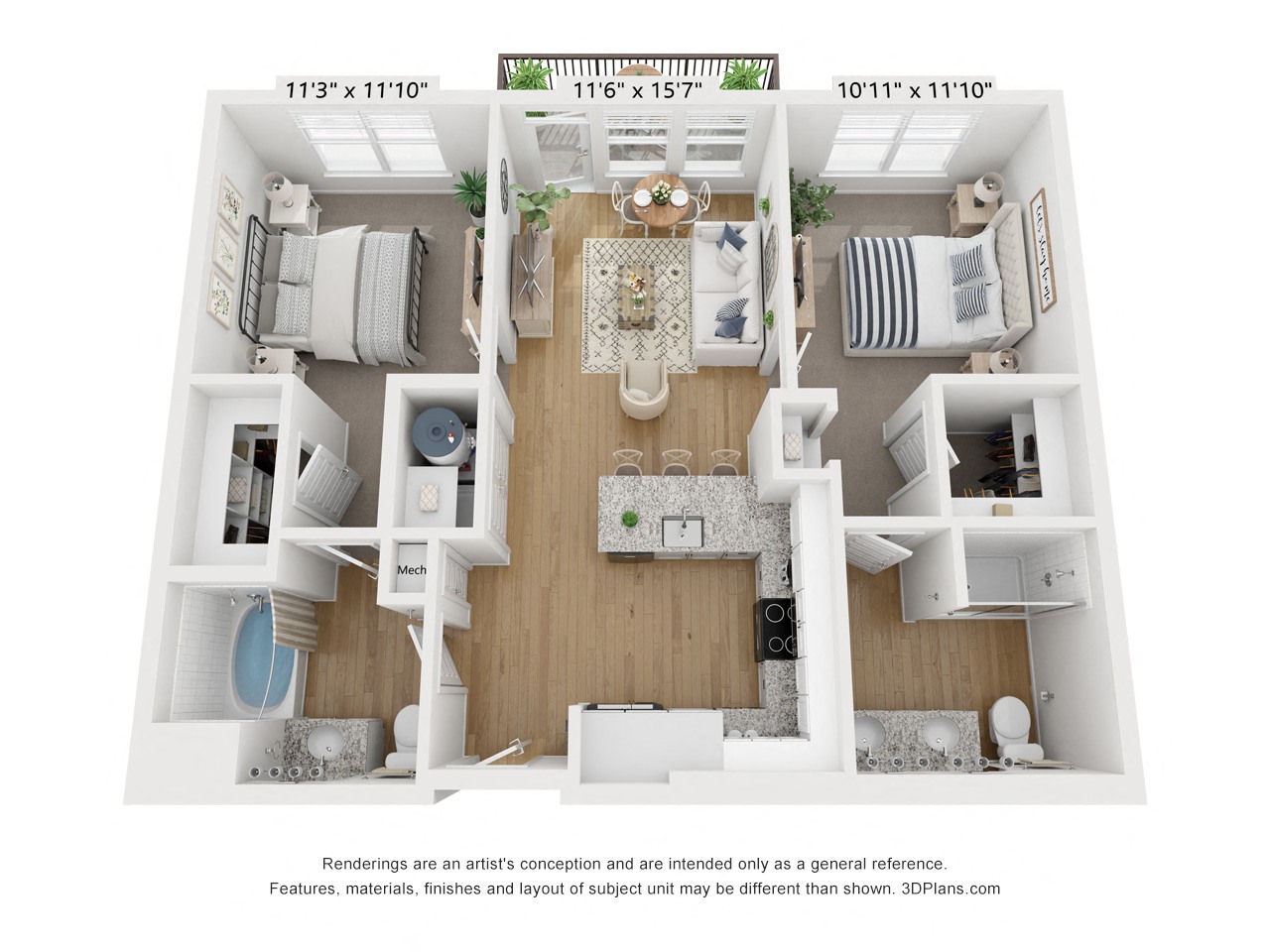 B1 - Onyx 6301 6301 floor plan