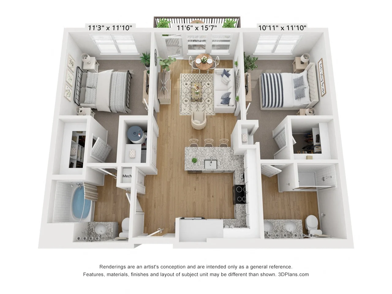 B1 - Onyx 7301 7301 floor plan