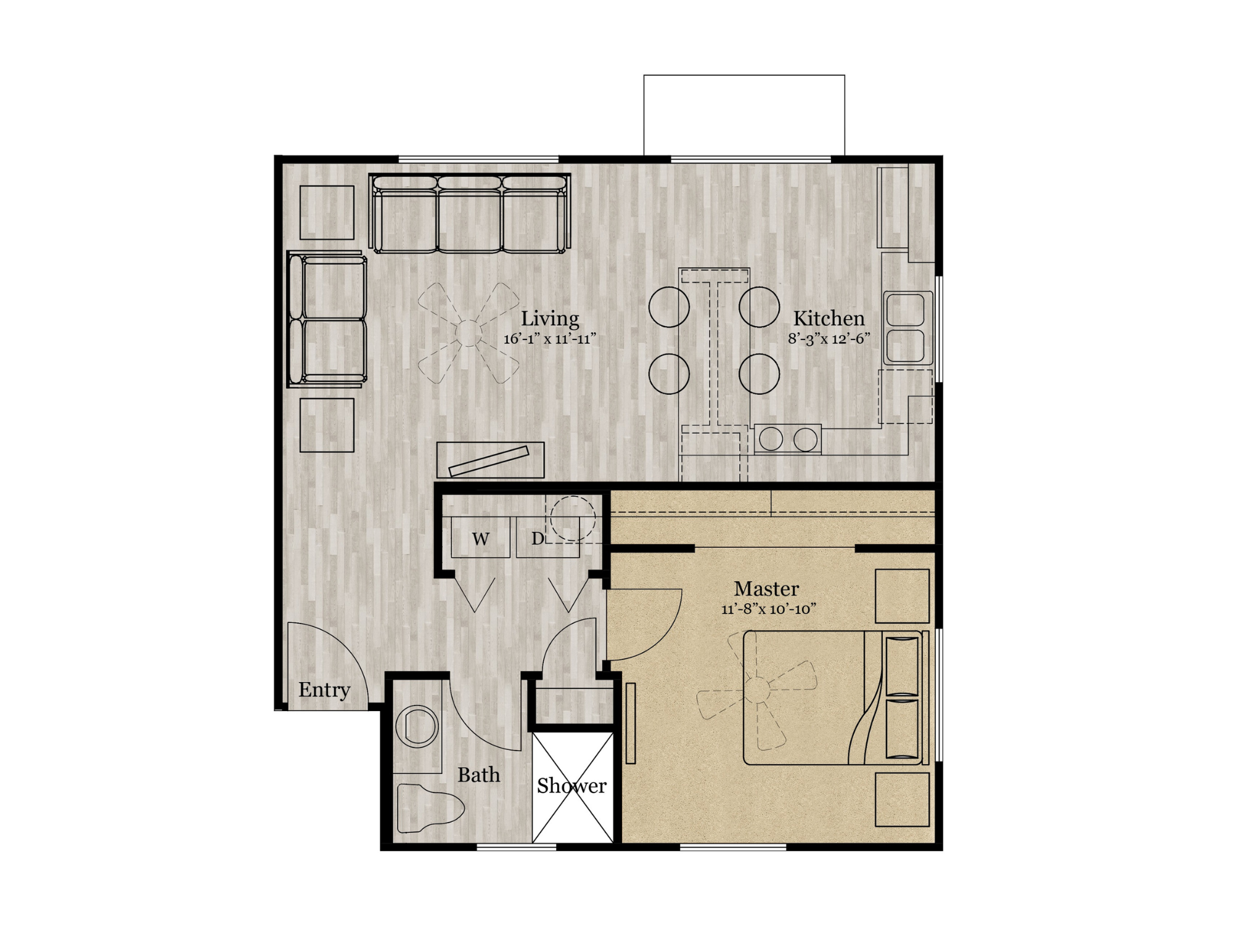 The Alcove 115 115 floor plan