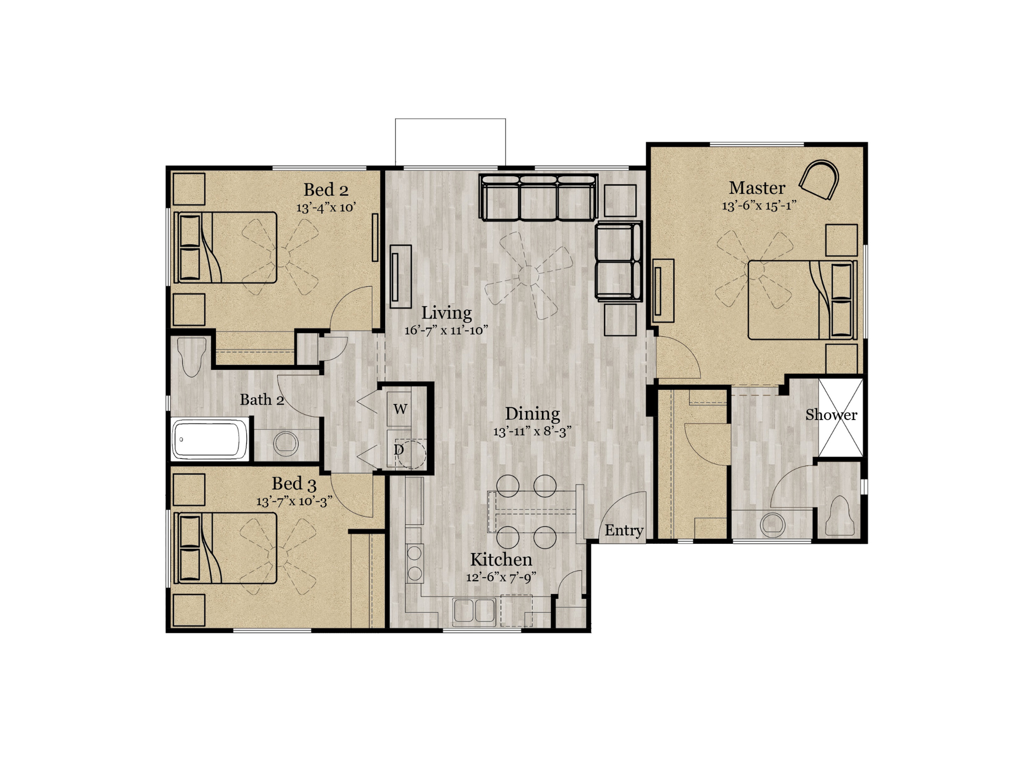 The Haven 168 168 floor plan