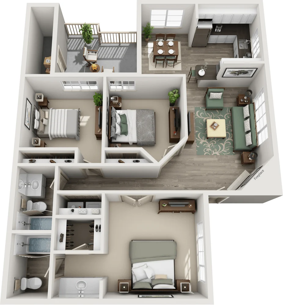 C1 1124 1124 floor plan