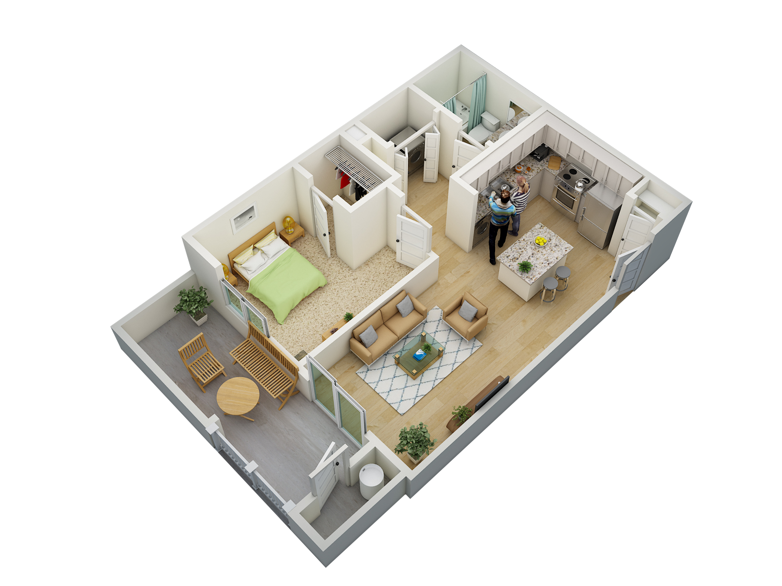 A1 2130 2130 floor plan