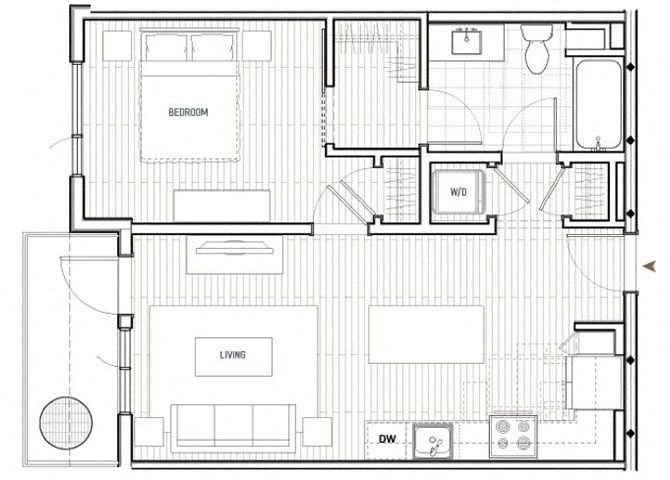 A1 212 212 floor plan