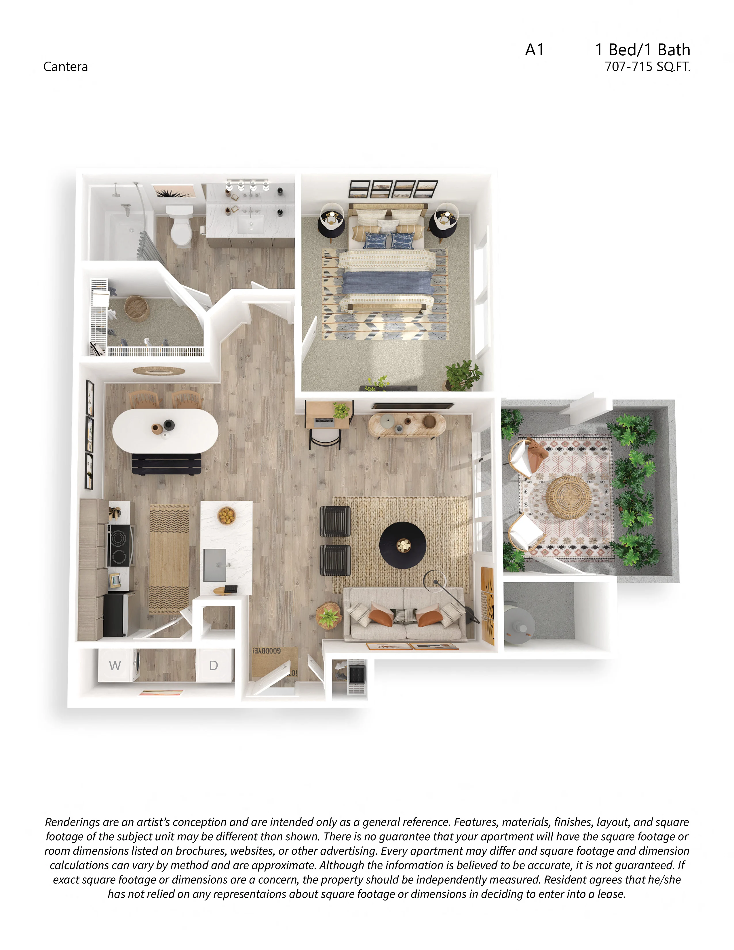Unit 2059 2059 floor plan