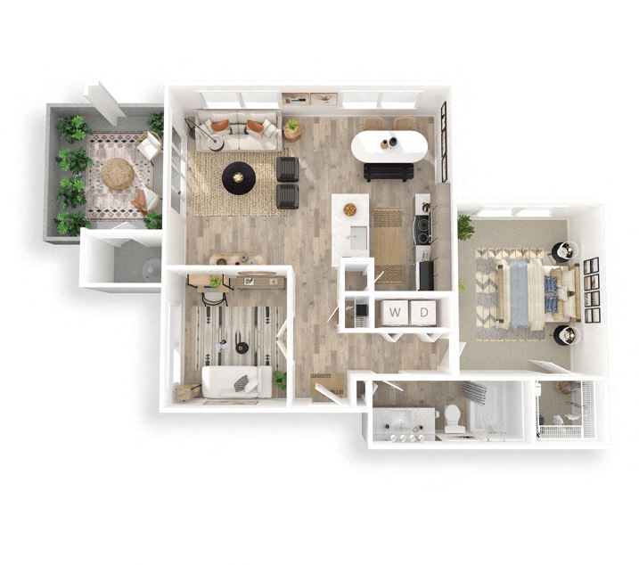 Unit 2001 2001 floor plan