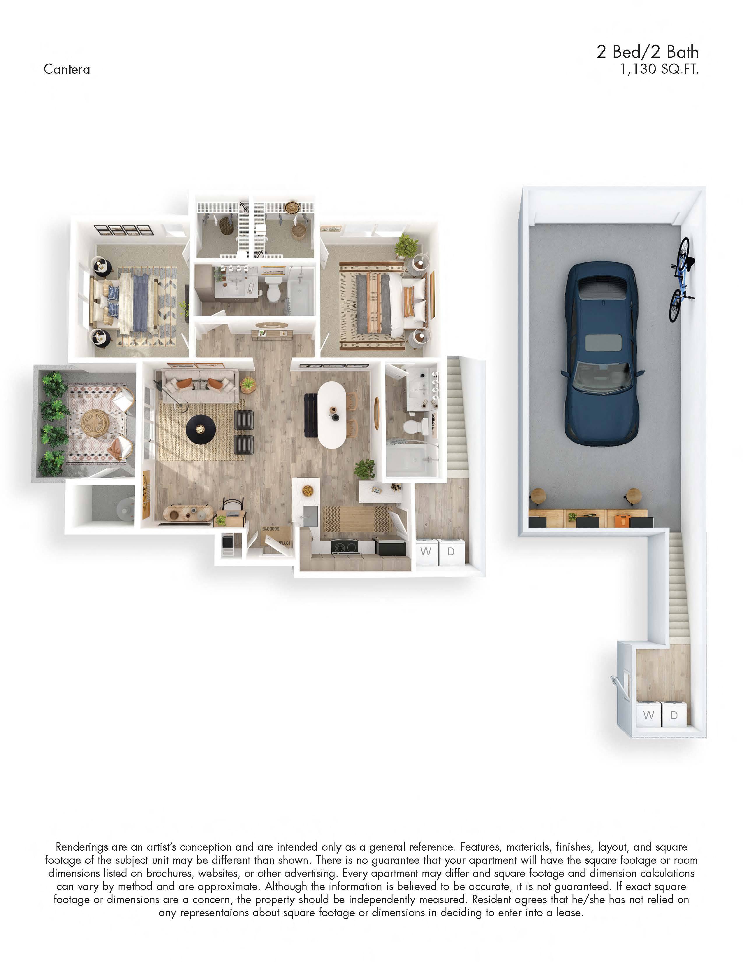 Unit 2072 2072 floor plan