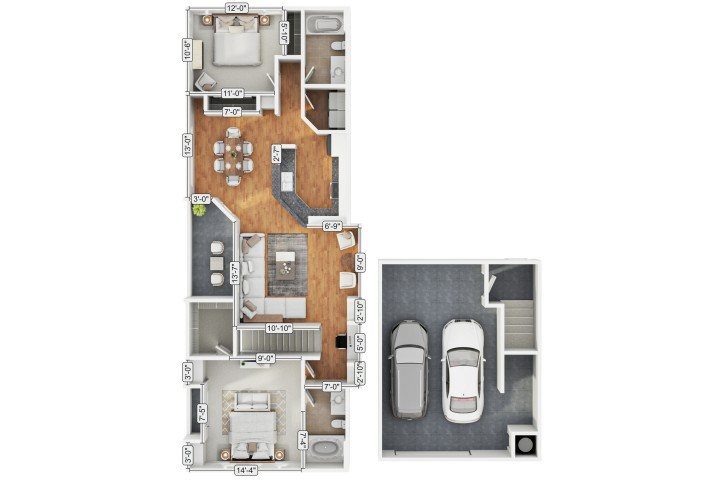 Loft 2140 2140 floor plan