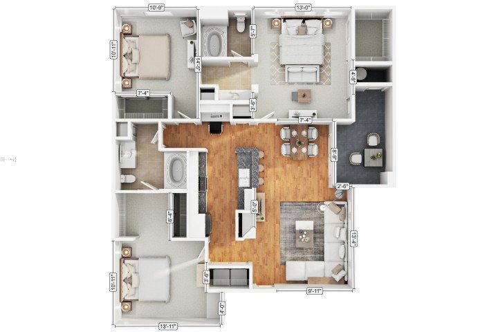 3a2 2102 2102 floor plan