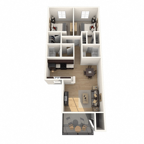 The Chancellor 266 266 floor plan