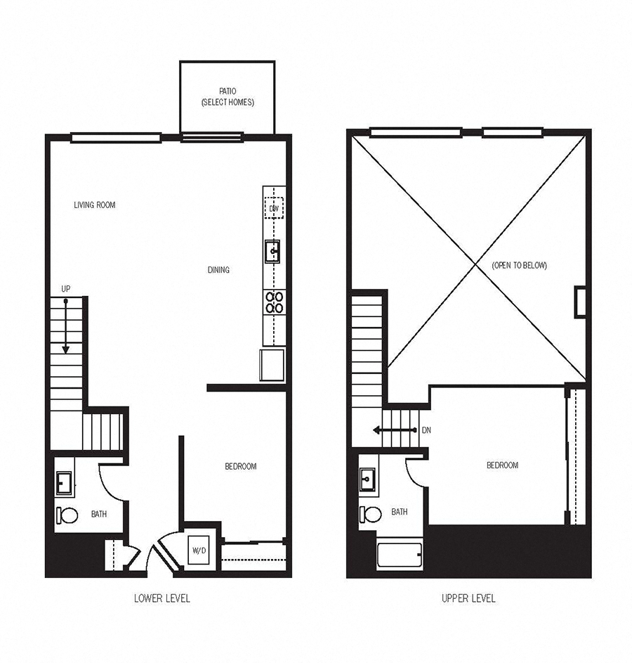 2X1.5 TH L1 725 725 floor plan