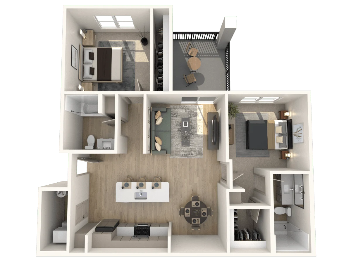 B1 2125 2125 floor plan