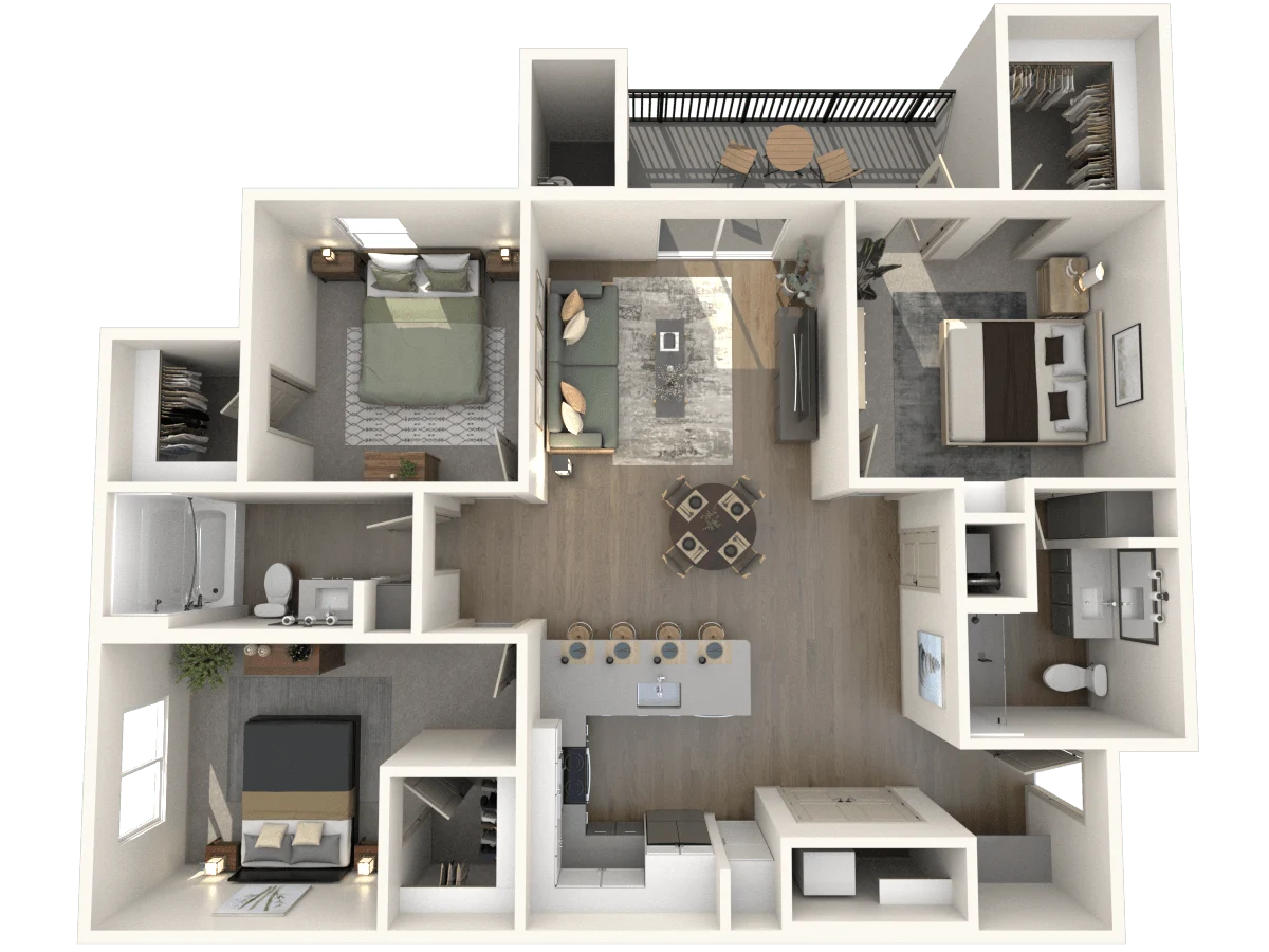 C1 1074 1074 floor plan
