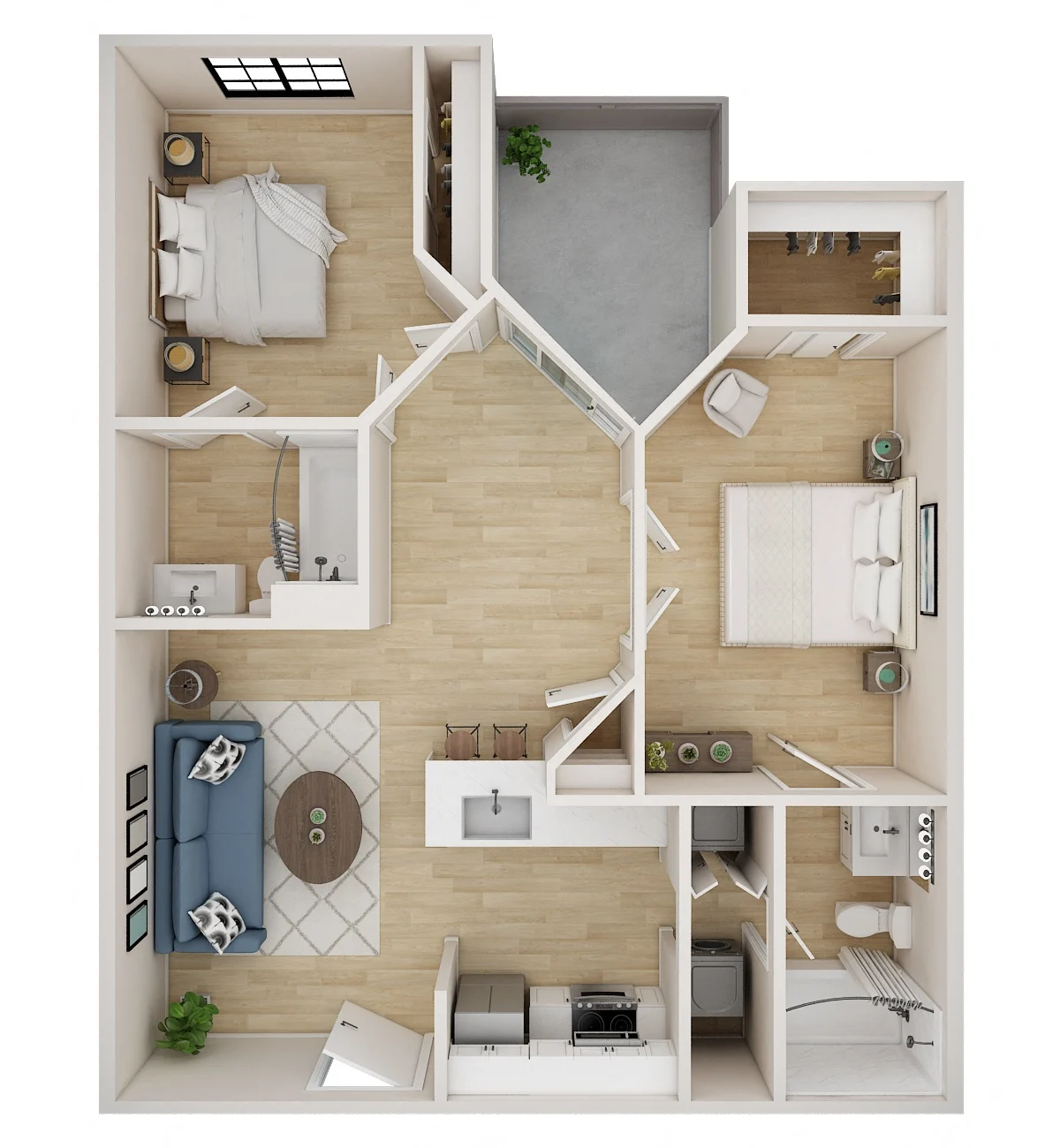 Unit 206 206 floor plan