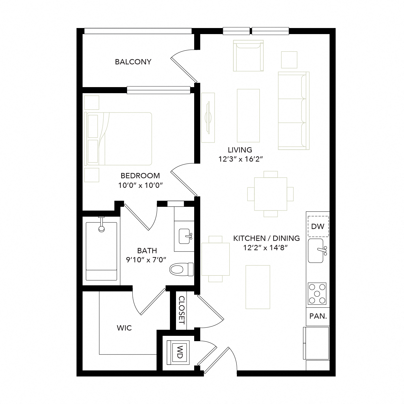 Unit 204 204 floor plan
