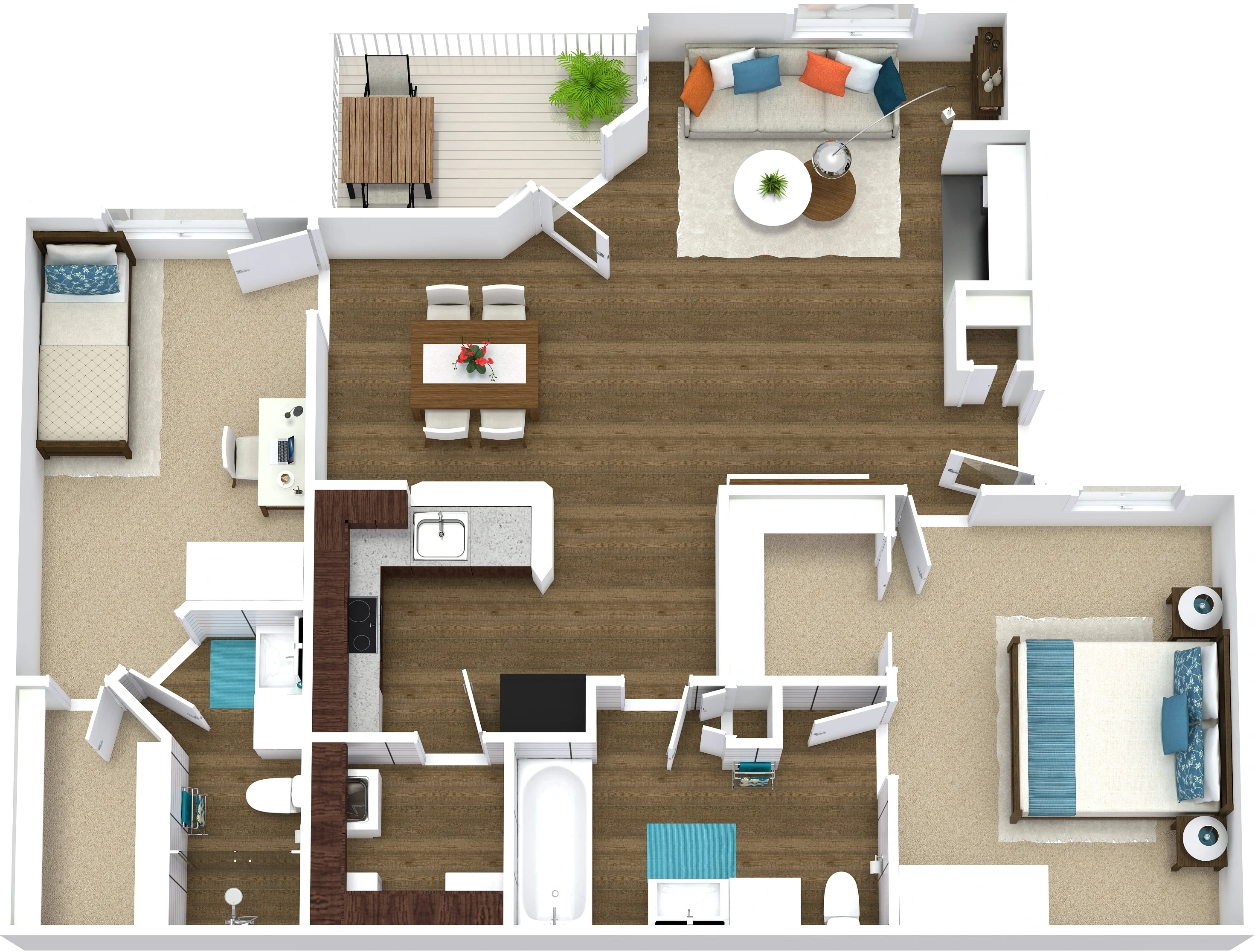B2 1158 1171 floor plan