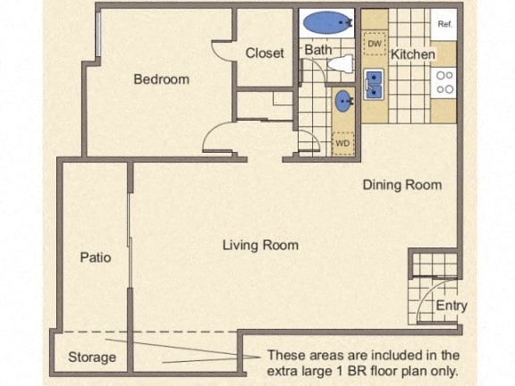 Chianti (Large) Renovated A102 A102 floor plan
