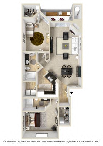 Guadalahara Renovated 218 218 floor plan