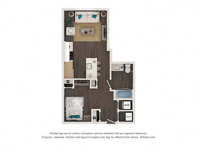 S1 0x1 573 SF 156 156 floor plan
