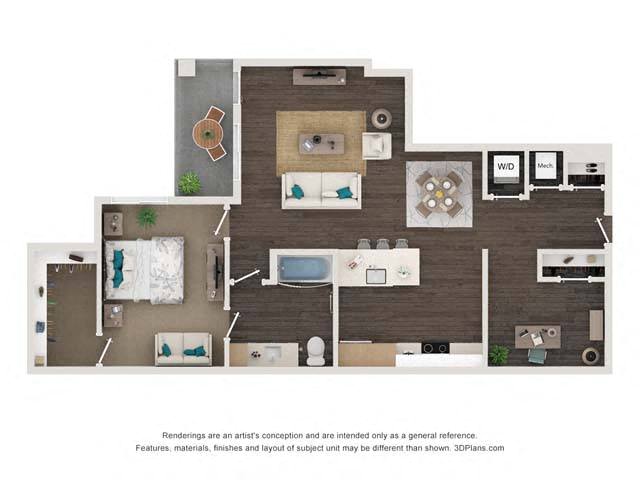 A4D 1x1 1032-1043 SF 235 235 floor plan