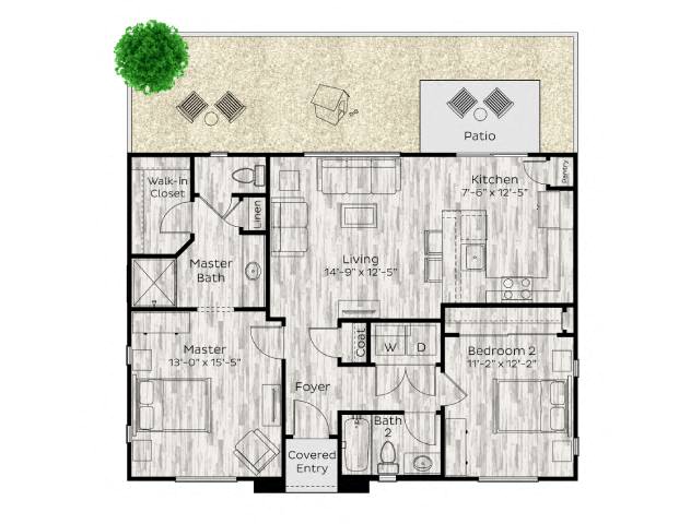 The Retreat 1073 1073 floor plan