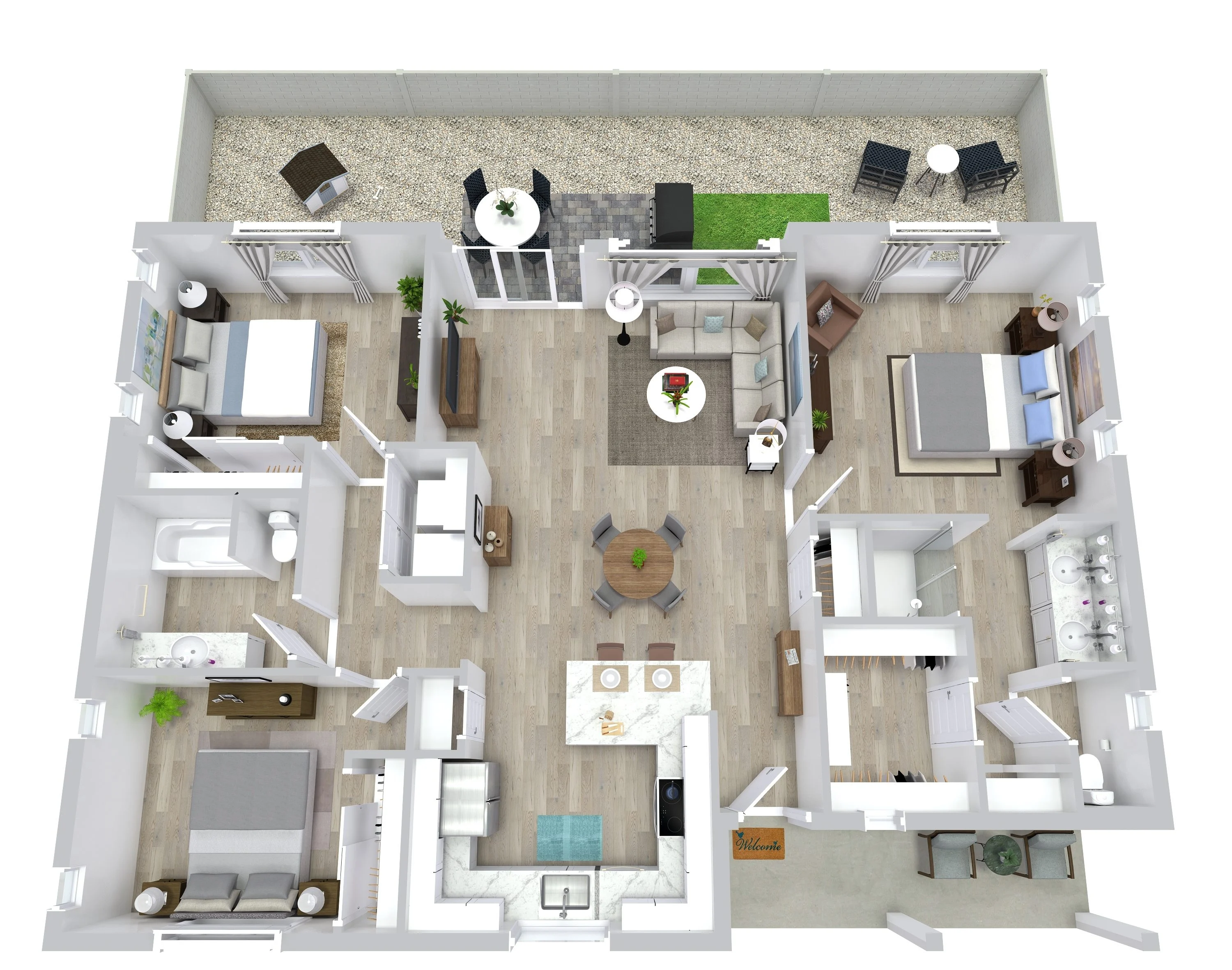 The Haven 1033 1033 floor plan