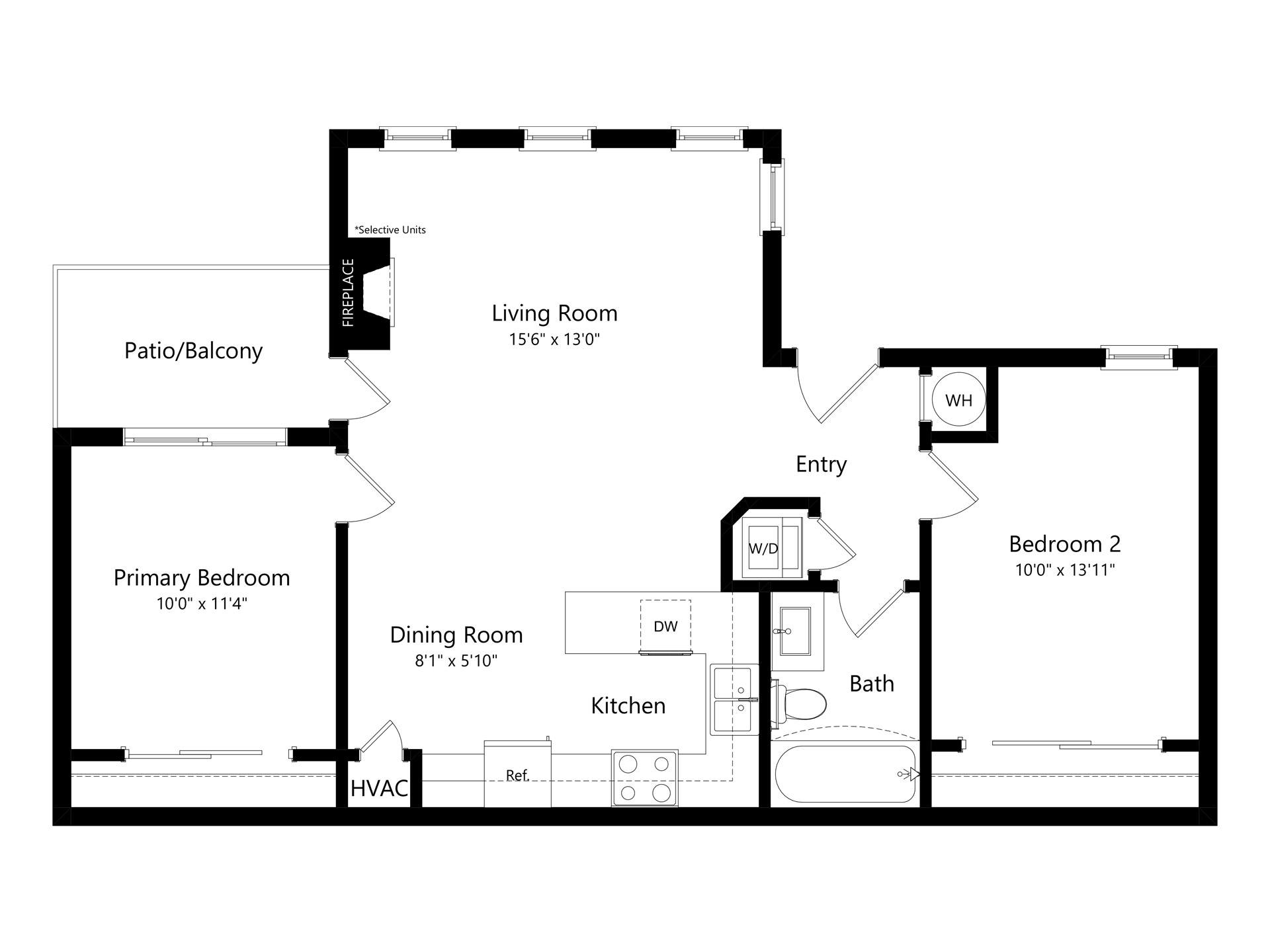 Lily 271B 271B floor plan