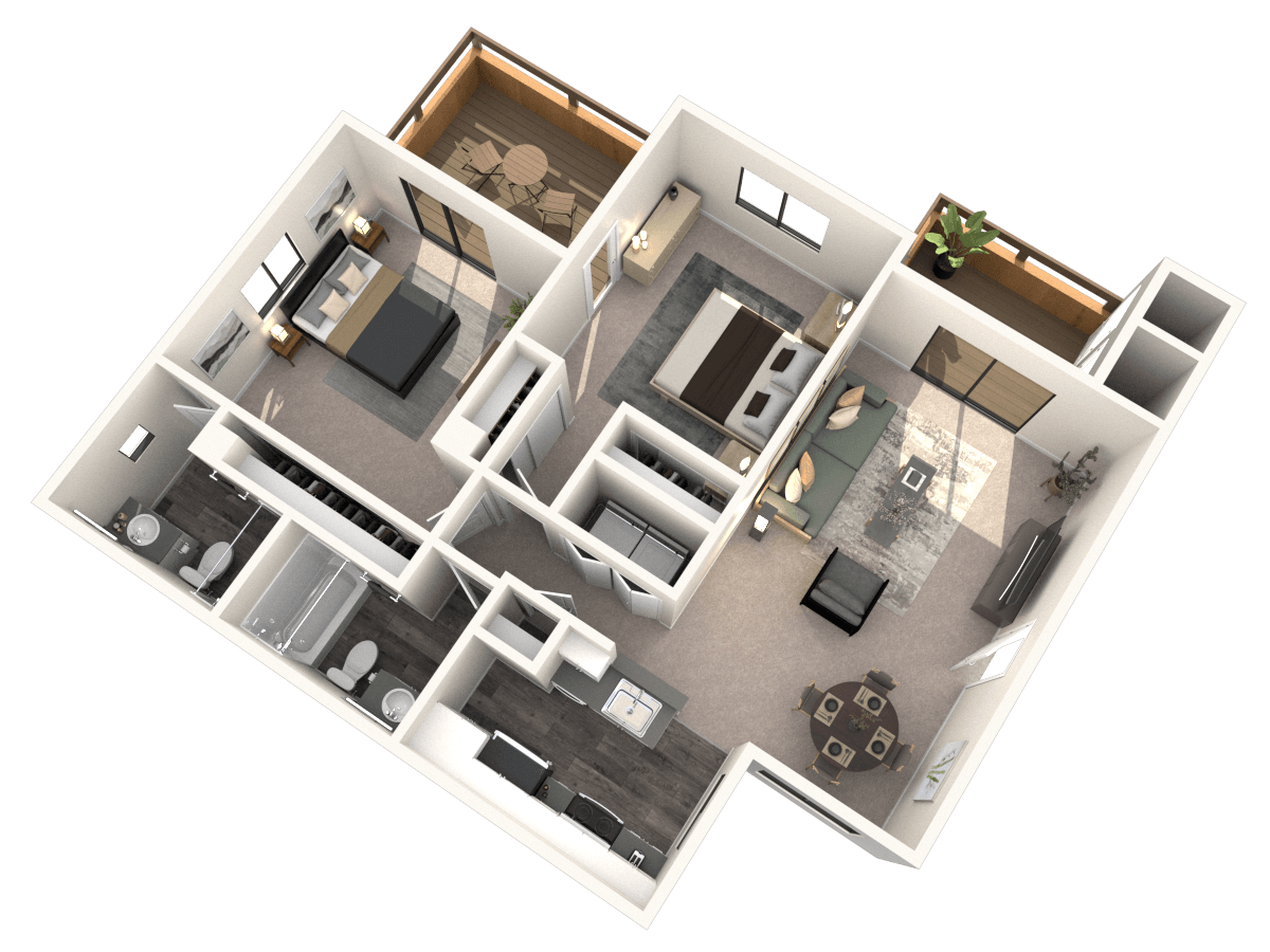 The Seville 73-535 73-535 floor plan