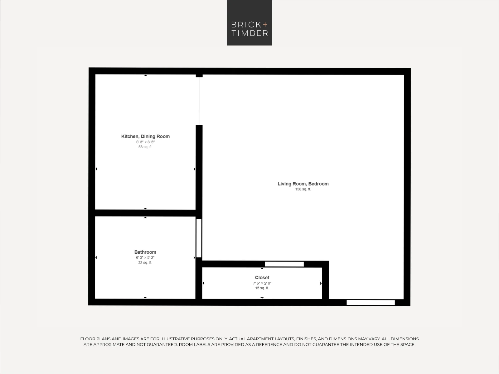 Studio 104B 104B floor plan
