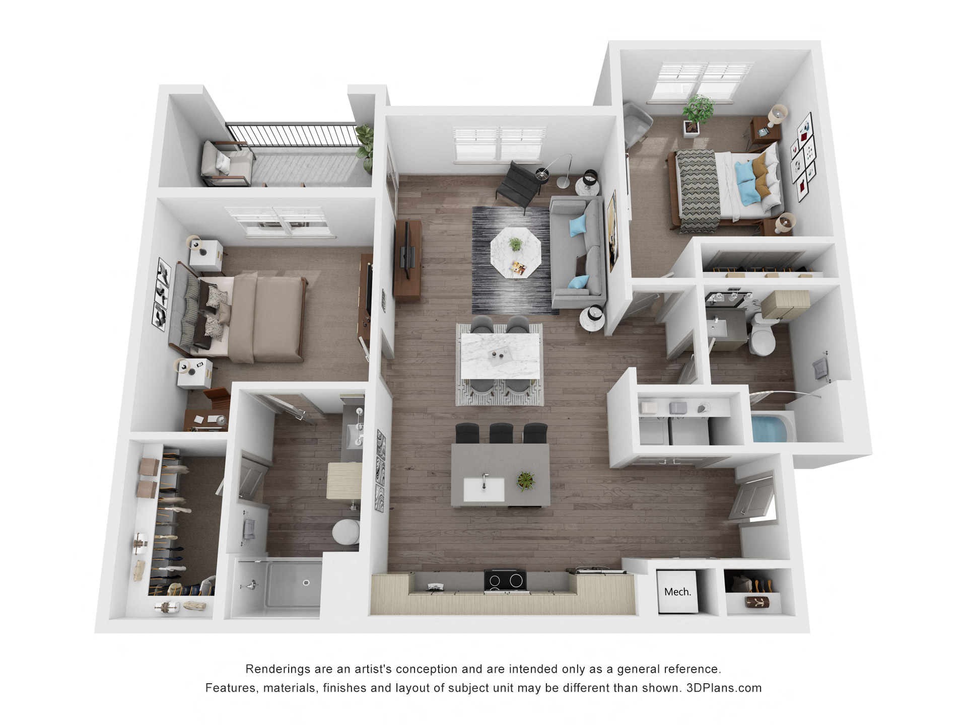 The Executive (B2) F311 F311 floor plan