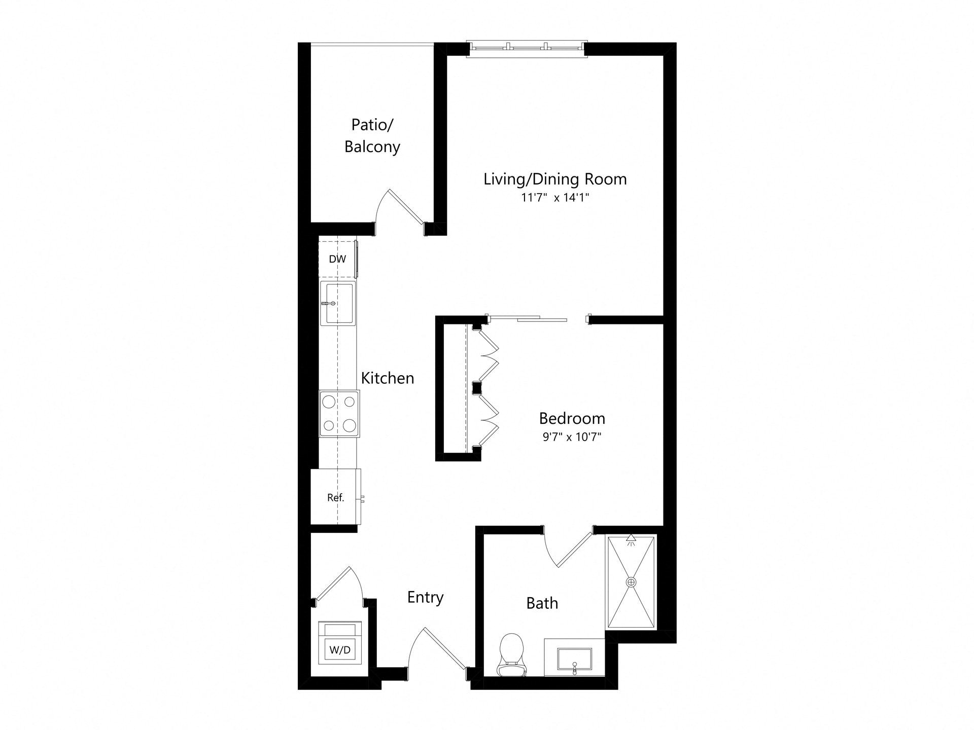 S1 3070 3070 floor plan