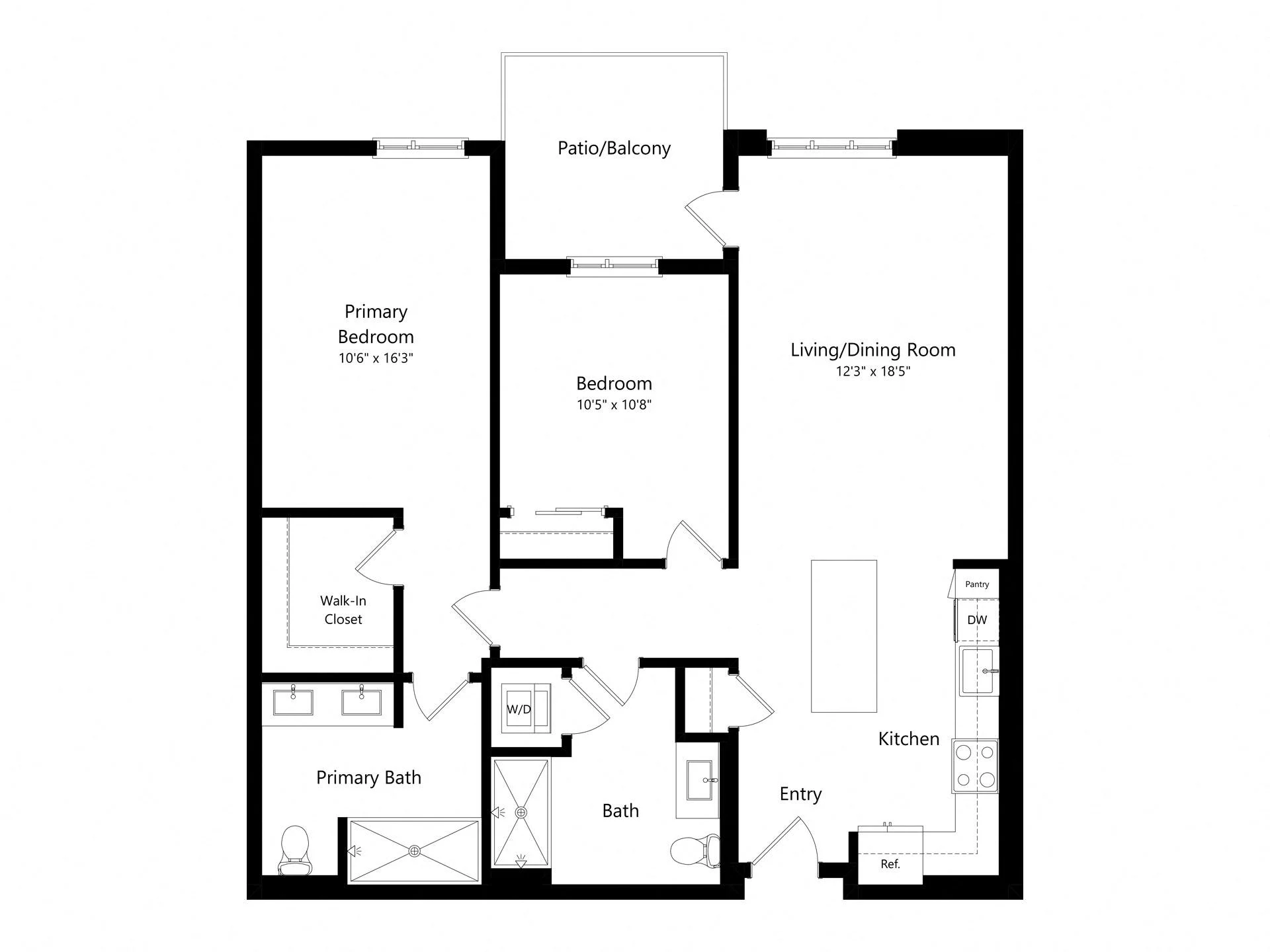 B2 1020 1020 floor plan