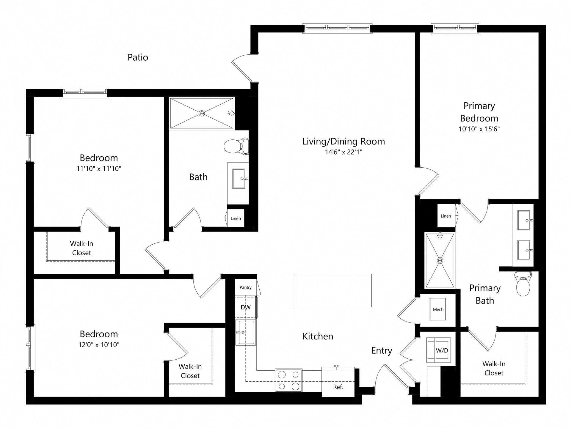 C1 2014 2014 floor plan