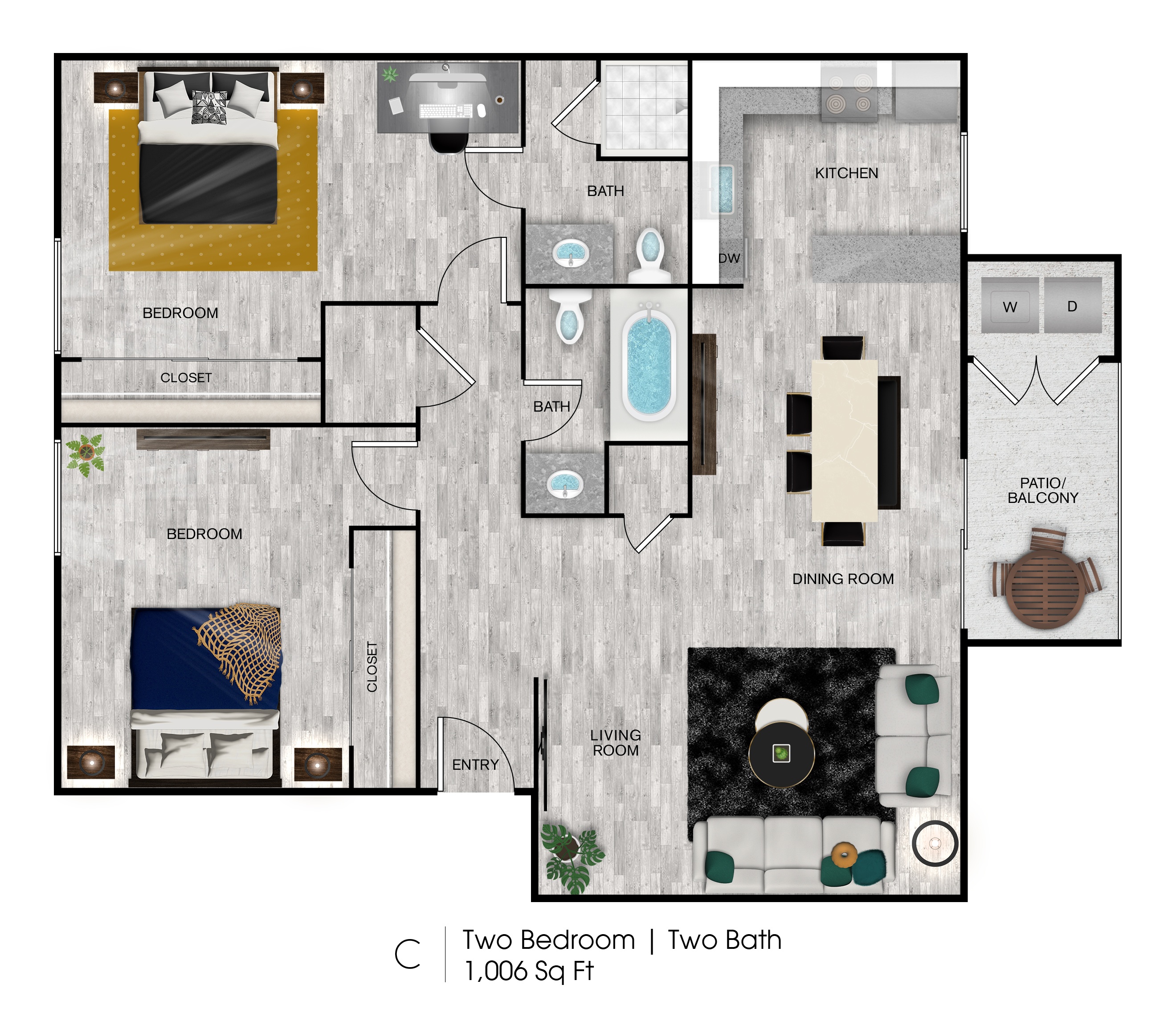 C-North 2113 2113 floor plan