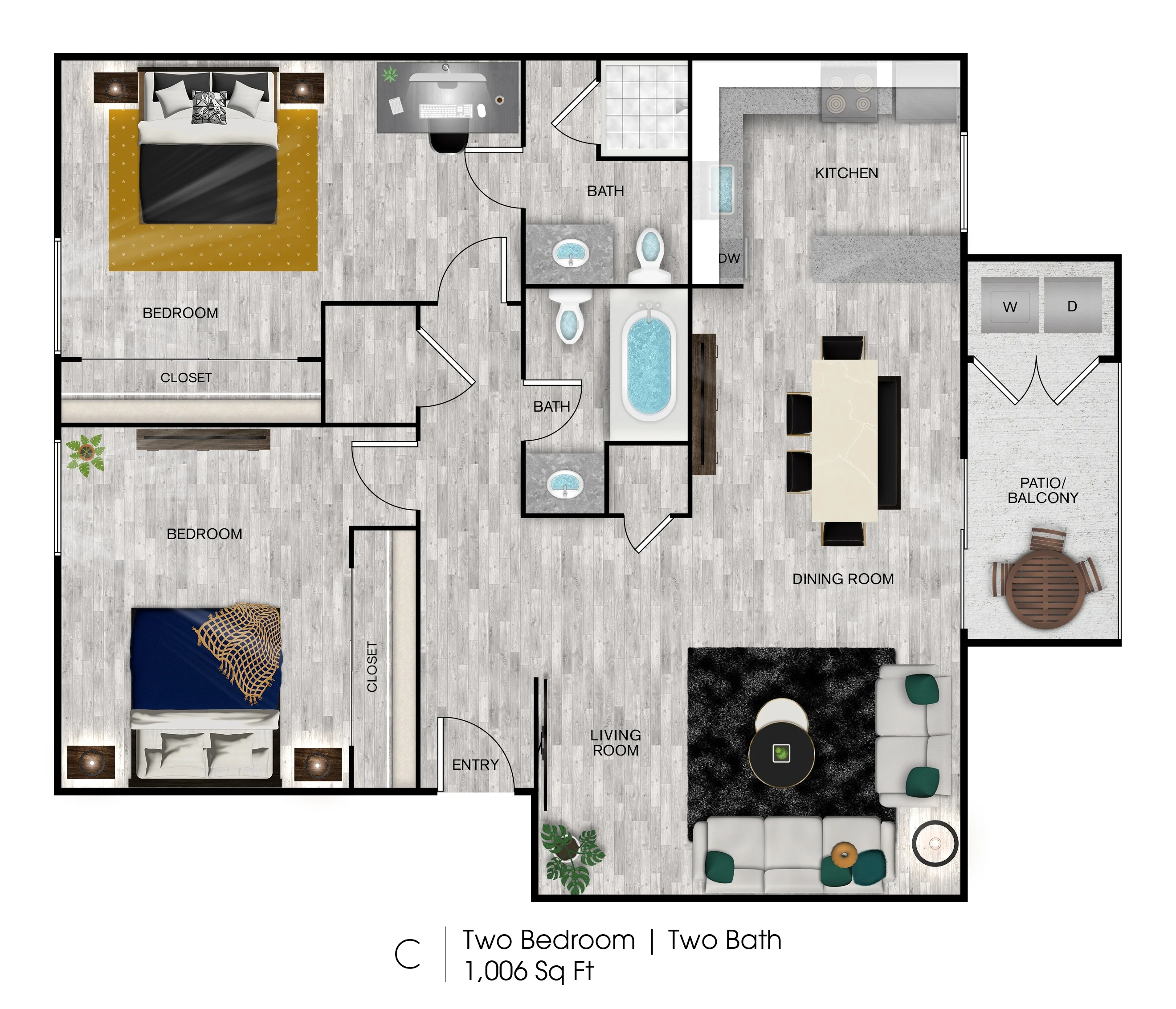 C-South 2141 2141 floor plan