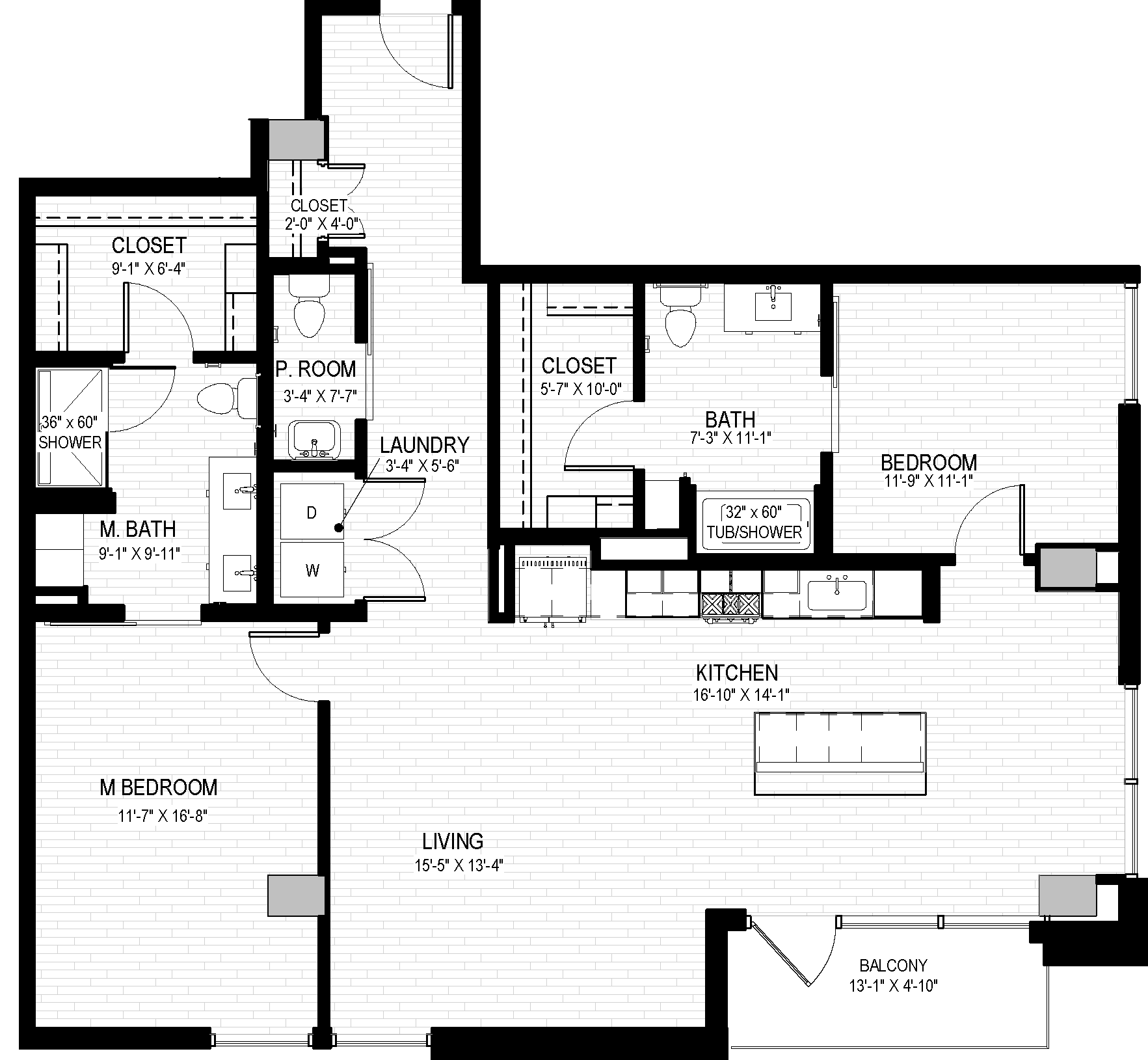 B5.1 1409 1409 floor plan