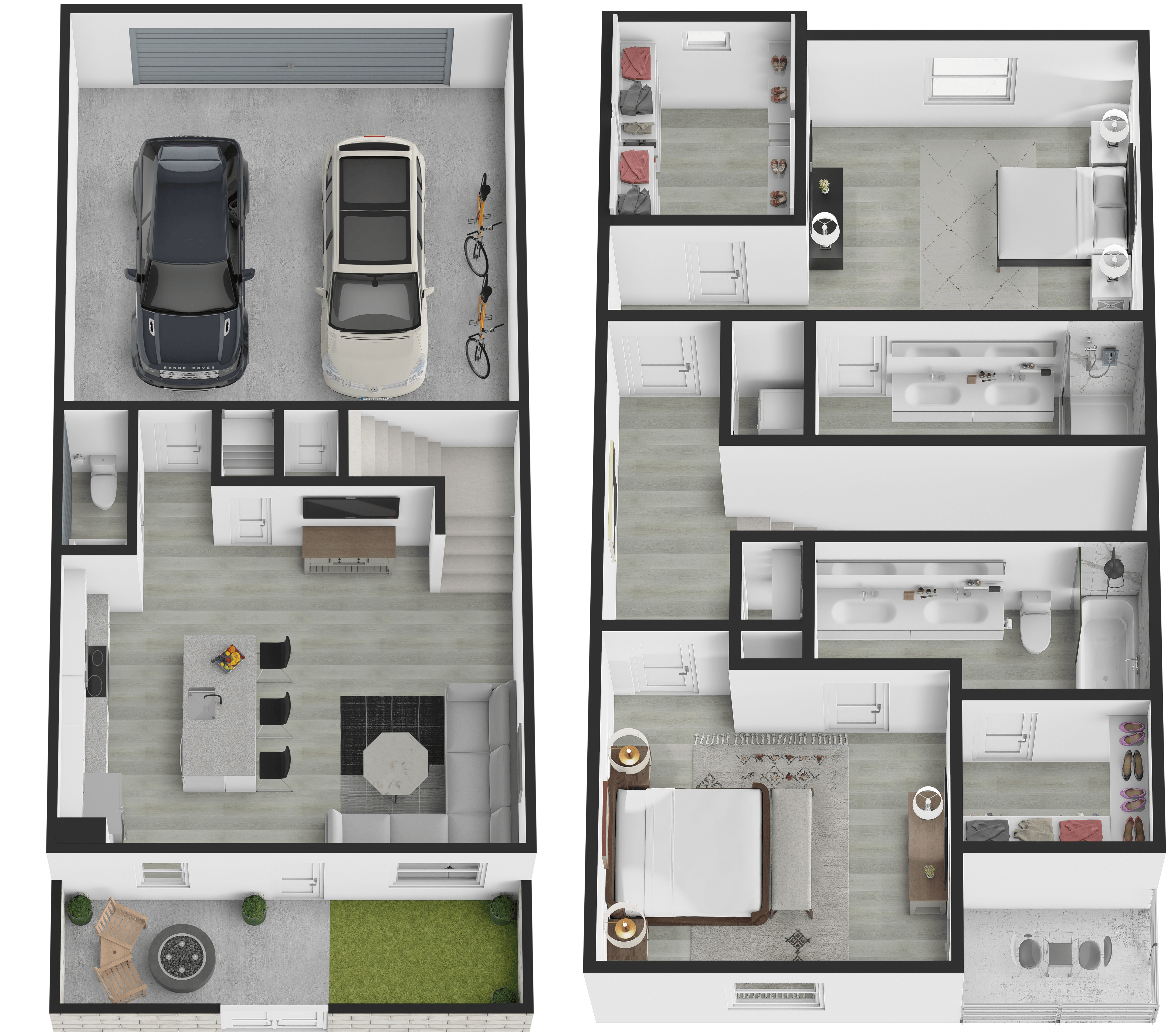 Alpine - 2 Bedrooms 2.5 Bathrooms 136 136 floor plan