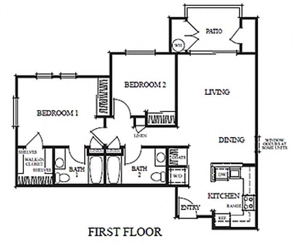 Two Bedroom C 4315 4315 floor plan
