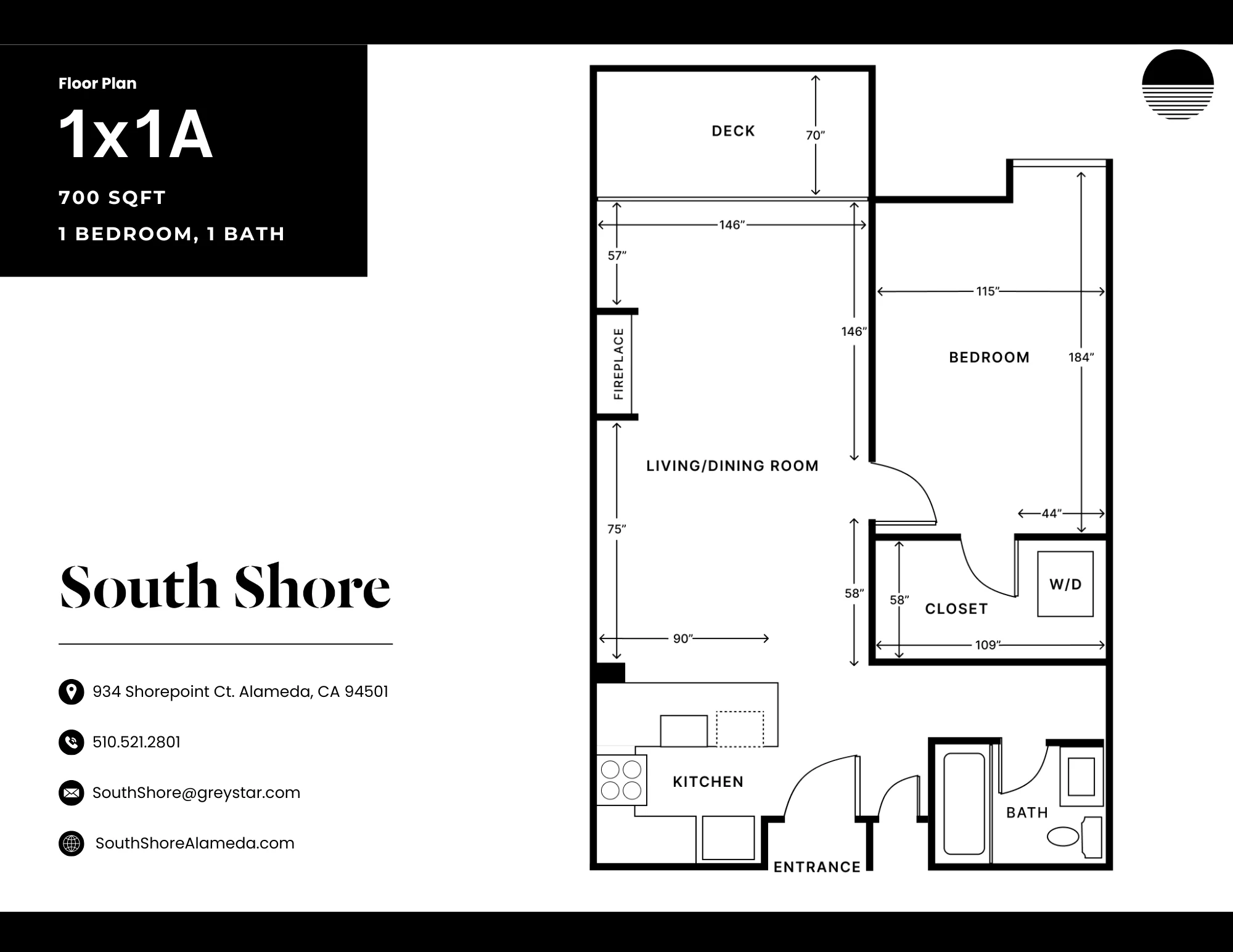 The Webster F103 F103 floor plan