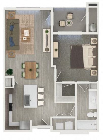 A4 1205 1205 floor plan