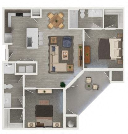 B1 2238 2238 floor plan