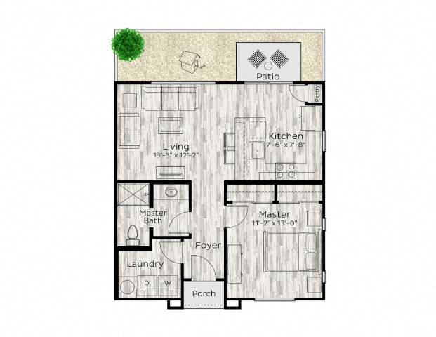The Alcove 1131 1131 floor plan