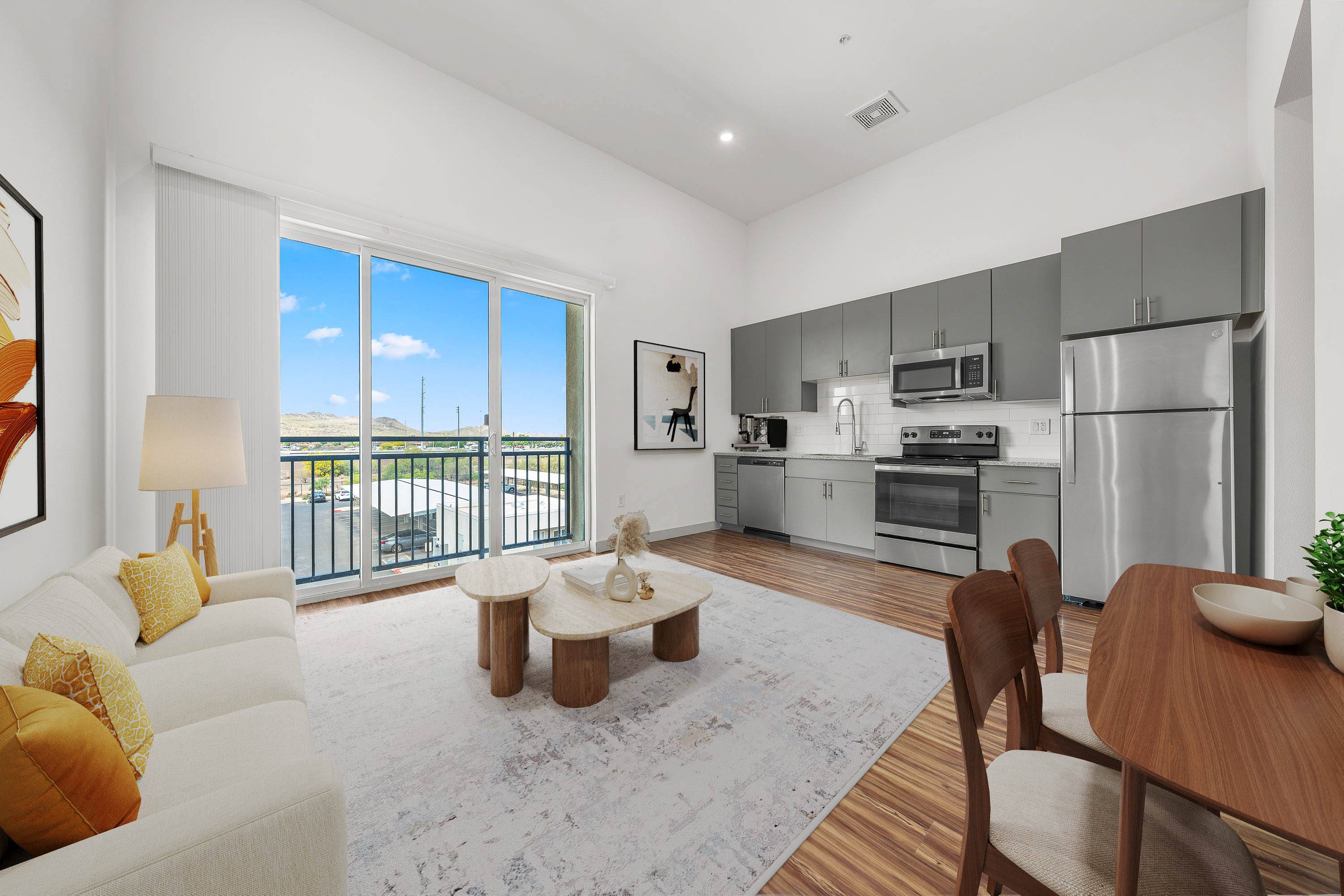 Jr. 1 Bedroom 1 Bath 3-350 3-350 floor plan