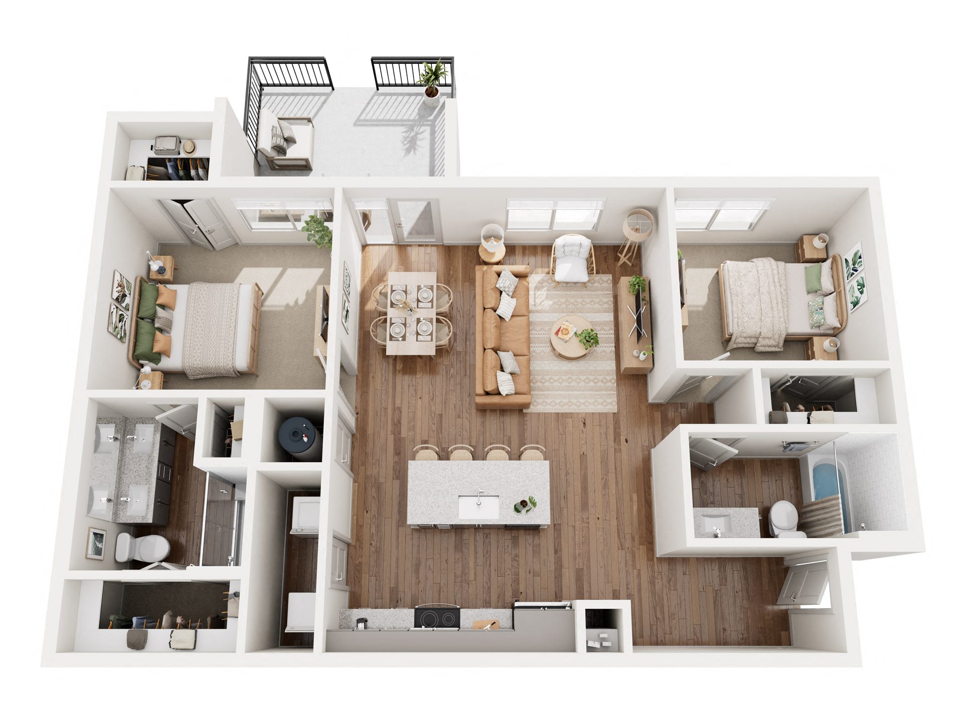 B2 2-376 2-376 floor plan