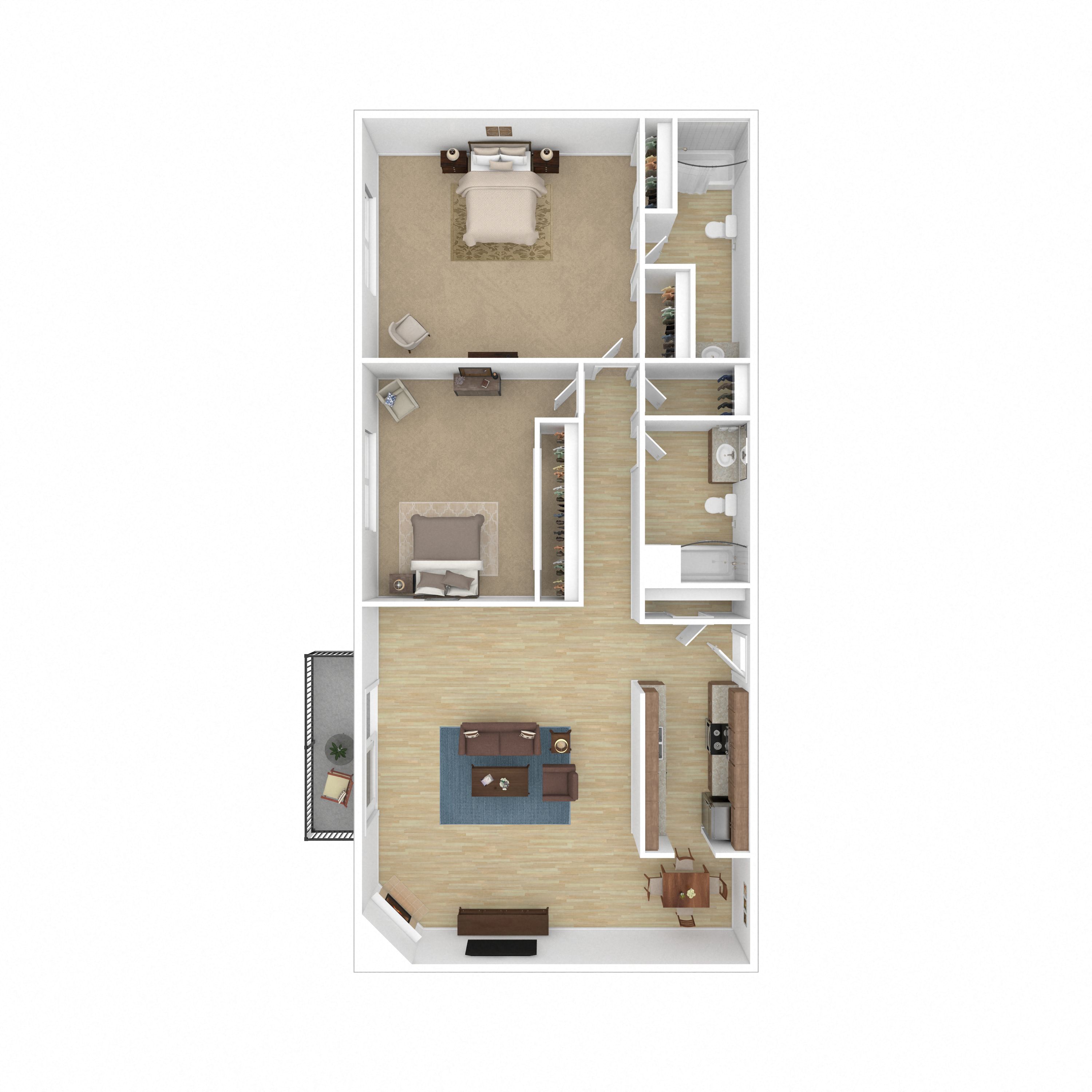 Palace 2x2 01-304 01-304 floor plan