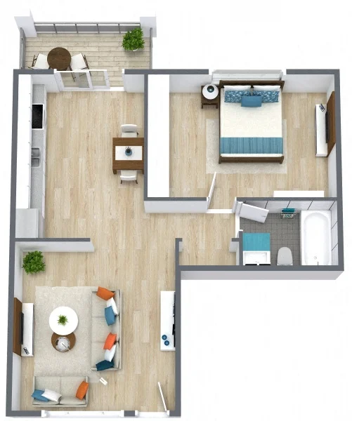 Amador 1x1 269 269 floor plan