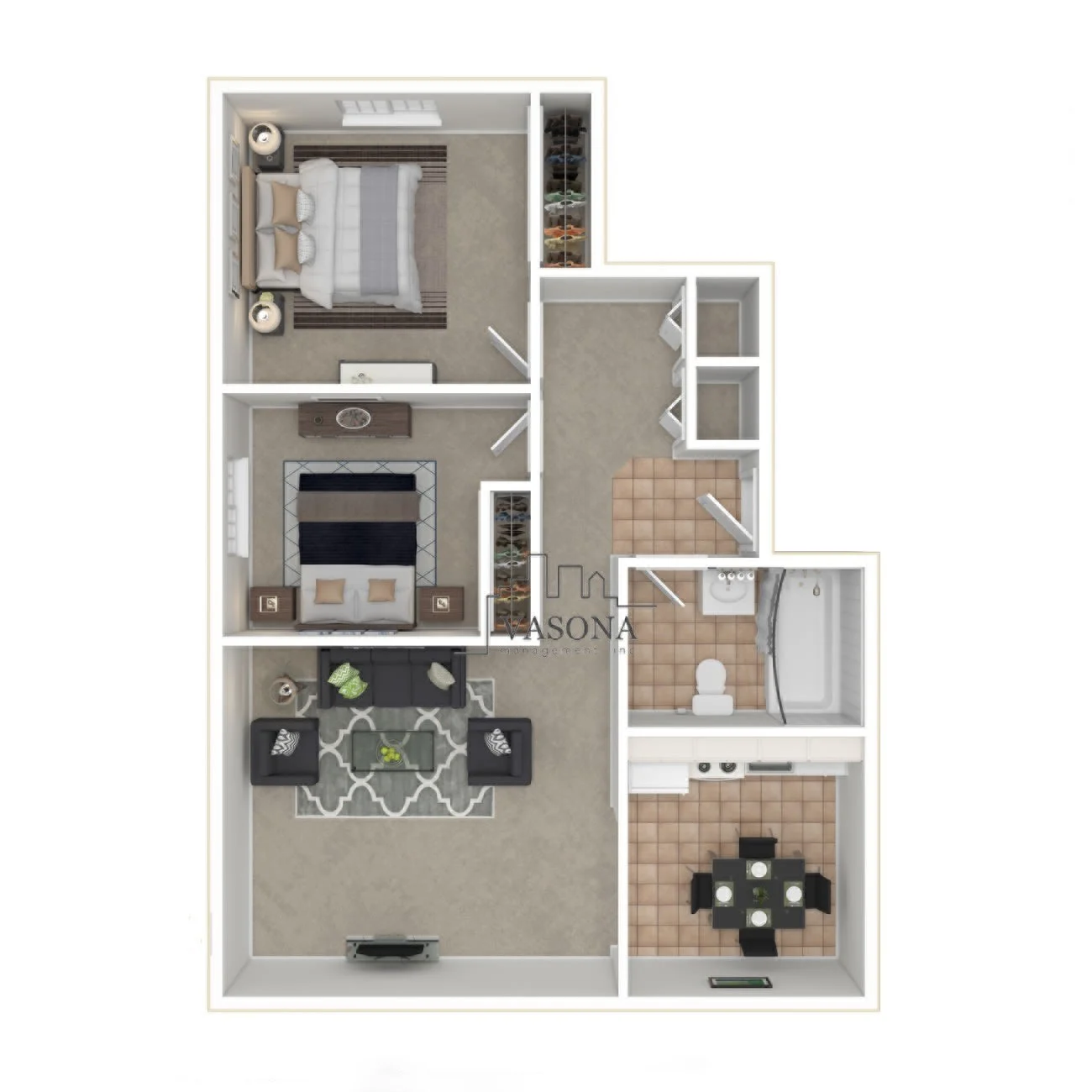 Marina 2x1 MM-208 MM-208 floor plan