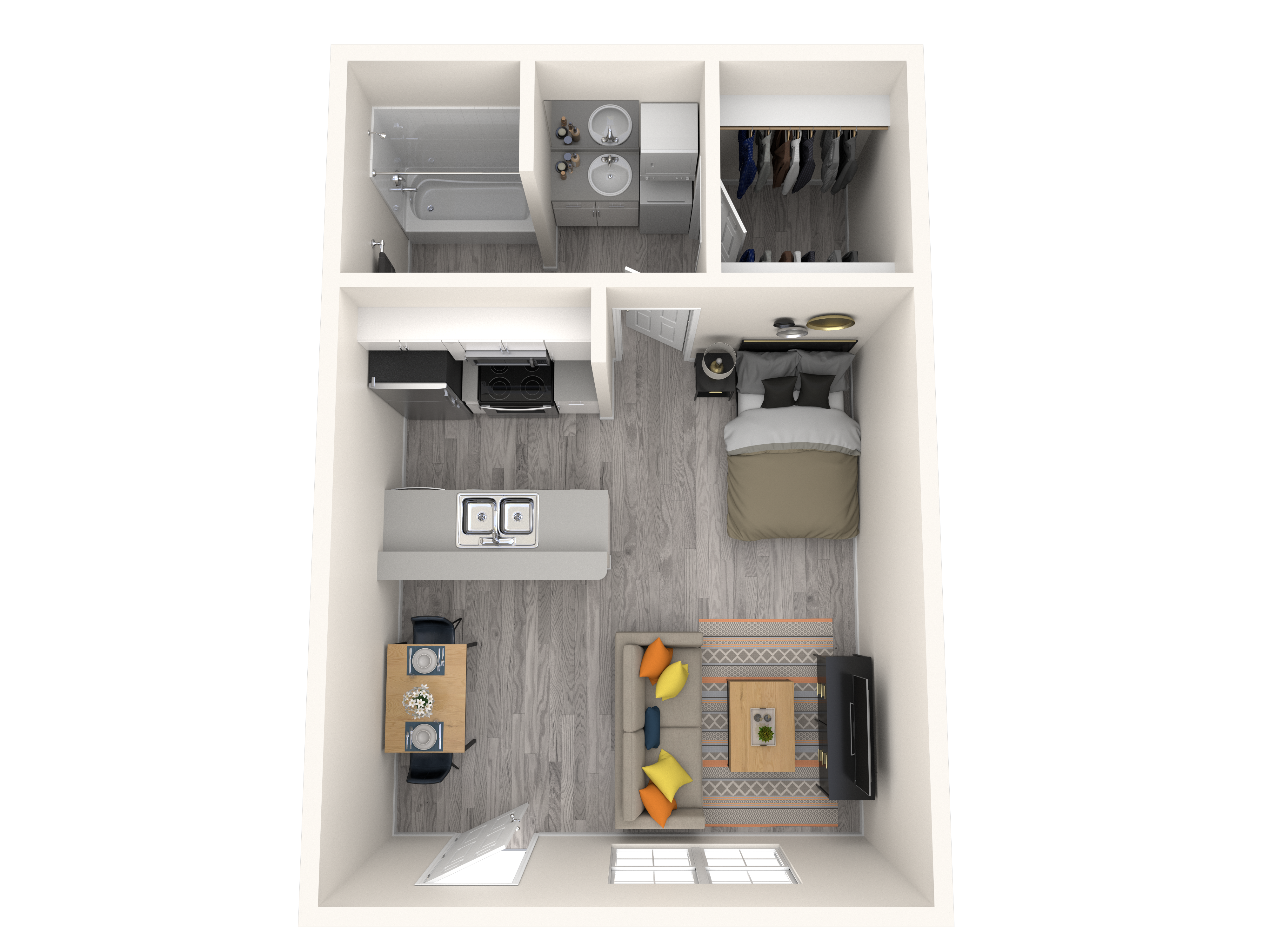 Olsen D-218 D-218 floor plan